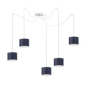 Lampa do kuchni WAIKIKI W5 Chrom – Granatowy 883528 Lampa do kuchni WAIKIKI W5 Chrom – Granatowy 883528