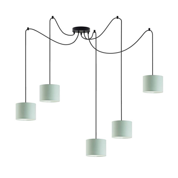Lampa do kuchni WAIKIKI W5 Czarny - Miętowy 883580
