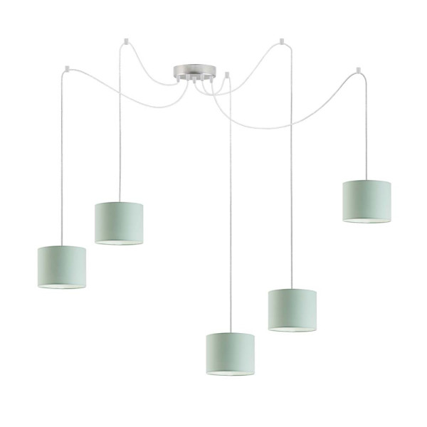 Lampa do kuchni WAIKIKI W5 Stal Szczotkowana - Miętowy 883579