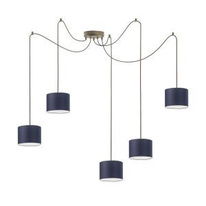 Lampa do kuchni WAIKIKI W5 Stare Złoto – Granatowy 883602 Lampa do kuchni WAIKIKI W5 Stare Złoto – Granatowy 883602
