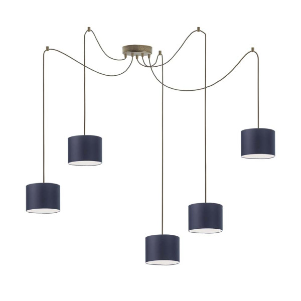Lampa do kuchni WAIKIKI W5 Stare Złoto - Granatowy 883602