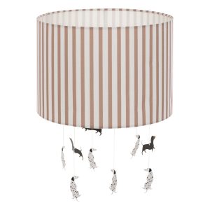 Lampa do pokoju dziecięcego SCOTT, pieski, Ø 29 cm 1049176 Lampa do pokoju dziecięcego SCOTT, pieski, Ø 29 cm 1049176
