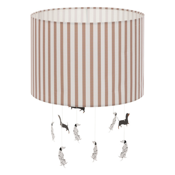 Lampa do pokoju dziecięcego SCOTT, pieski, Ø 29 cm 1049176