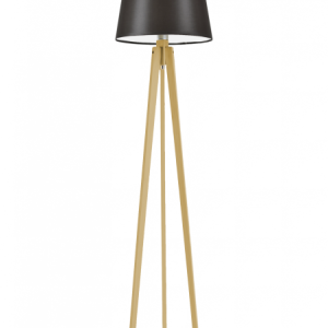 Lampa drewniana stojąca CURACAO Dąb/ Brązowy 922309 Lampa drewniana stojąca CURACAO Dąb/ Brązowy 922309