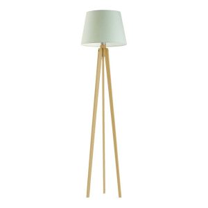 Lampa drewniana stojąca CURACAO Dąb/ Miętowy 922350 Lampa drewniana stojąca CURACAO Dąb/ Miętowy 922350