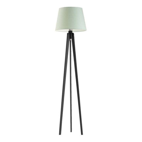 Lampa drewniana stojąca CURACAO Heban/ Miętowy 922343