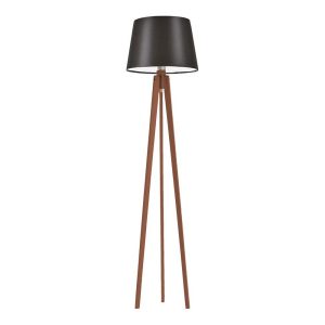 Lampa drewniana stojąca CURACAO Mahoń/ Brązowy 922414 Lampa drewniana stojąca CURACAO Mahoń/ Brązowy 922414