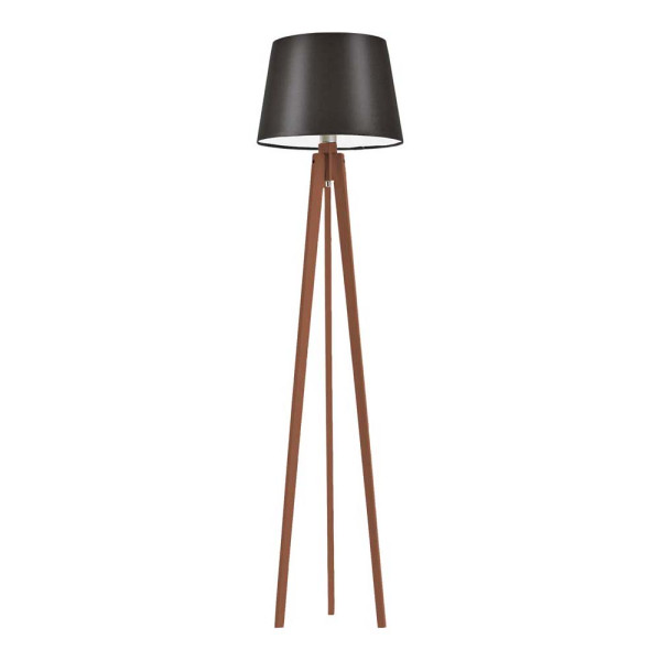 Lampa drewniana stojąca CURACAO Mahoń/ Brązowy 922414