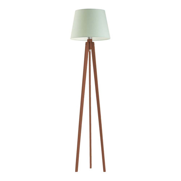 Lampa drewniana stojąca CURACAO Mahoń/ Miętowy 922410