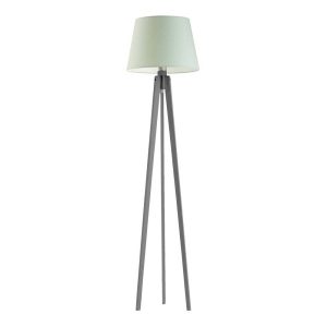 Lampa drewniana stojąca CURACAO Popielaty/ Miętowy 922425 Lampa drewniana stojąca CURACAO Popielaty/ Miętowy 922425