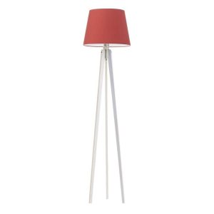 Lampa drewniana trójnożna CURACAO Biały/ Czerwony 922271 Lampa drewniana trójnożna CURACAO Biały/ Czerwony 922271