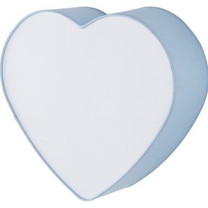 Lampa dziecięca Heart 2-punktowa tkaninowa niebieska 266180