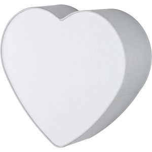 Lampa dziecięca Heart 2-punktowa tkaninowa szara 266181