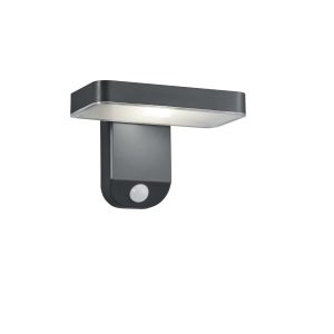 Lampa elewacyjna kinkiet solarny ESQUEL czujnik ruchu antracyt RL 915532 Lampa elewacyjna kinkiet solarny ESQUEL czujnik ruchu antracyt RL 915532