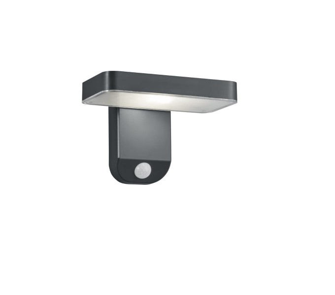 Lampa elewacyjna kinkiet solarny ESQUEL czujnik ruchu antracyt RL 915532