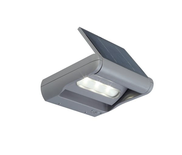 Lampa elewacyjna kinkiet zewnętrzny MINI LEDSPOT - SOLAR szary Lutec 1017040
