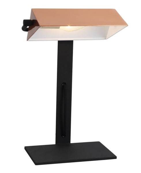 Lampa gabinetowa BANKIER 1x40w e14 miedziany 794551