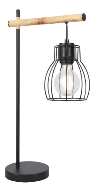 Lampa gabinetowa BERNITA 1x60w e27czarny 794652