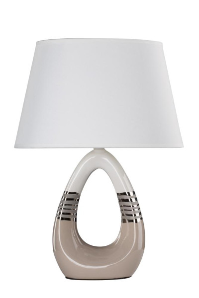 Lampa gabinetowa ROMANO 1x60w e27 beżowo biały 794561
