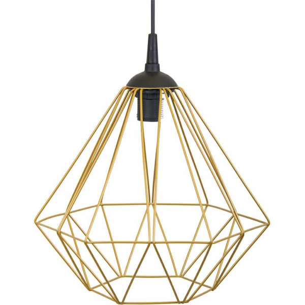 Lampa geometryczna Diamond złota 25 cm LOFT 90501