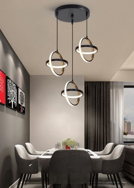 Lampa geometryczna LED klosz w 659787