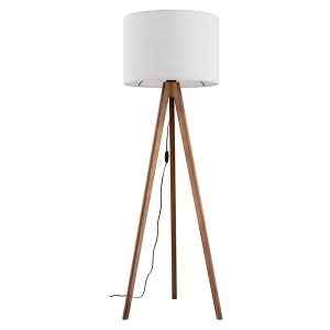 Lampa Grand podłogowa drewniana biała 266846 Lampa Grand podłogowa drewniana biała 266846