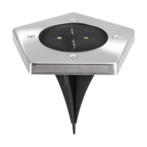 Lampa gruntowa solarna GARET chromowany LED 1×0.5W 20lm IP65 Struhm 913793 Lampa gruntowa solarna GARET chromowany LED 1×0.5W 20lm IP65 Struhm 913793