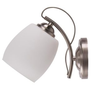 Lampa kinkiet AMBA 1x40w e27 biały 794740 Lampa kinkiet AMBA 1x40w e27 biały 794740