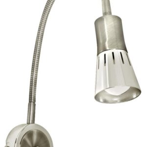 Lampa kinkiet ARENA wysięgnik 1*40w r50 e14 nikiel mat 794855 Lampa kinkiet ARENA wysięgnik 1*40w r50 e14 nikiel mat 794855