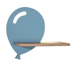 Lampa kinkiet BALLOON 4w led 4000k z otworem iq kids niebieski 214675 Lampa kinkiet BALLOON 4w led 4000k z otworem iq kids niebieski 214675