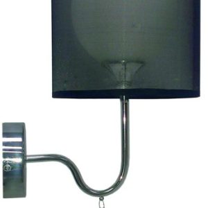 Lampa kinkiet BRAVA d-22 1x60w e27 czarny 794760
