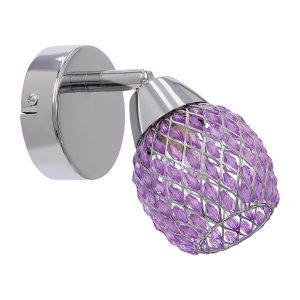 Lampa kinkiet CLEAR 1x40w g9 fiolet 794832