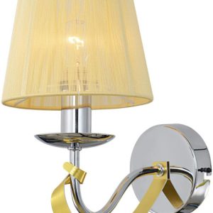 Lampa kinkiet DIVA 1x40w e14 chrom/złoty 794859