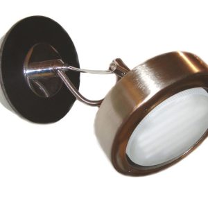 Lampa kinkiet EARTH 1x9w gx53 energo satyna/wenge 794714 Lampa kinkiet EARTH 1x9w gx53 energo satyna/wenge 794714