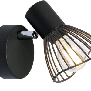 Lampa kinkiet FLY 1x40w e14 czarny 230777 Lampa kinkiet FLY 1x40w e14 czarny 230777