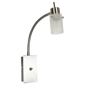Lampa kinkiet FROZEN na wysięgniu 1x40w g9 nikiel mat 794723 Lampa kinkiet FROZEN na wysięgniu 1x40w g9 nikiel mat 794723