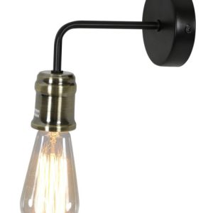 Lampa kinkiet GOLDIE 1x60w e27 czarny+patyna bez żarówki 794804 Lampa kinkiet GOLDIE 1x60w e27 czarny+patyna bez żarówki 794804