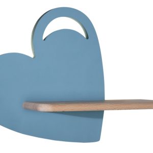 Lampa kinkiet HEART 5w led 4000k iq kids z otworem niebieski 795552 Lampa kinkiet HEART 5w led 4000k iq kids z otworem niebieski 795552