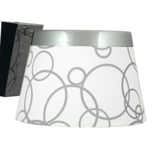Lampa kinkiet IMPRESJA 1*60w e27 biały chrom 794886 Lampa kinkiet IMPRESJA 1*60w e27 biały chrom 794886
