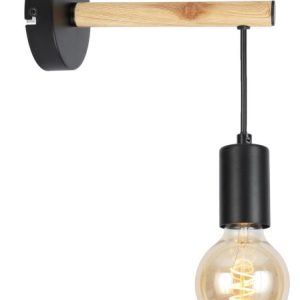 Lampa kinkiet IZZY 1x60w e27 czarny 844670 Lampa kinkiet IZZY 1x60w e27 czarny 844670