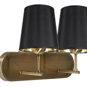 Lampa kinkiet MILONGA 2x60w e27 patyna 834306 Lampa kinkiet MILONGA 2x60w e27 patyna 834306