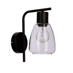 Lampa kinkiet MOLDO 1x40w e27 klosz bezbarwny 794637 Lampa kinkiet MOLDO 1x40w e27 klosz bezbarwny 794637
