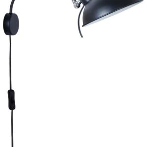 Lampa kinkiet NORA 1x40w e14 czarny 794777 Lampa kinkiet NORA 1x40w e14 czarny 794777