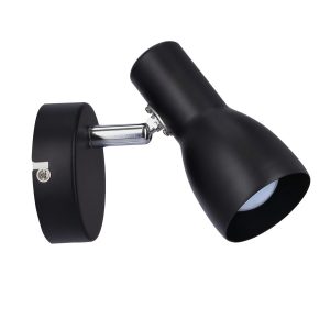Lampa kinkiet PICARDO 1x40w e14 czarny matowy 794778 Lampa kinkiet PICARDO 1x40w e14 czarny matowy 794778