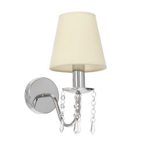 Lampa kinkiet RUTI 1x40w e14 beżowy 794818 Lampa kinkiet RUTI 1x40w e14 beżowy 794818