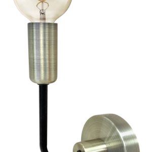 Lampa kinkiet SAGA patyna+matowy czarny 1x40w e14 794908 Lampa kinkiet SAGA patyna+matowy czarny 1x40w e14 794908