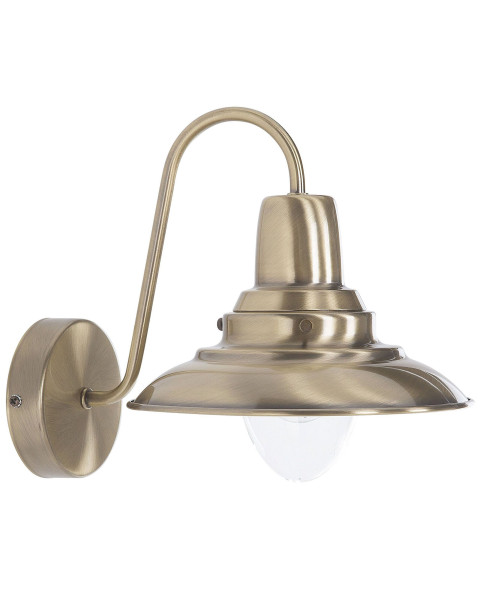 Lampa kinkiet ścienny metalowy mosiężny 82734