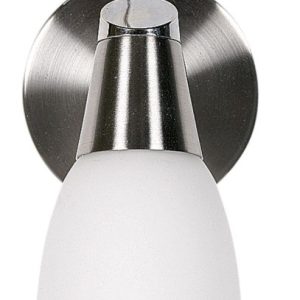 Lampa kinkiet SELIA 1x40w g9 nikiel mat/chrom biały (bż) 794805 Lampa kinkiet SELIA 1x40w g9 nikiel mat/chrom biały (bż) 794805