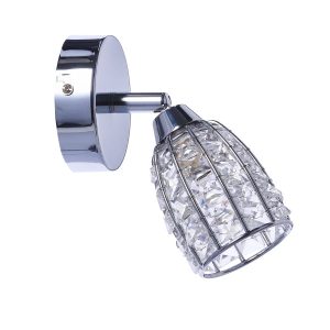 Lampa kinkiet SHIBA chromowy 1x15w g9 klosz bezbarwny 794776 Lampa kinkiet SHIBA chromowy 1x15w g9 klosz bezbarwny 794776