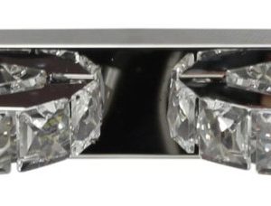 Lampa kinkiet SHIPI 2x3w led kryształki stal nierdzewna 794739 Lampa kinkiet SHIPI 2x3w led kryształki stal nierdzewna 794739